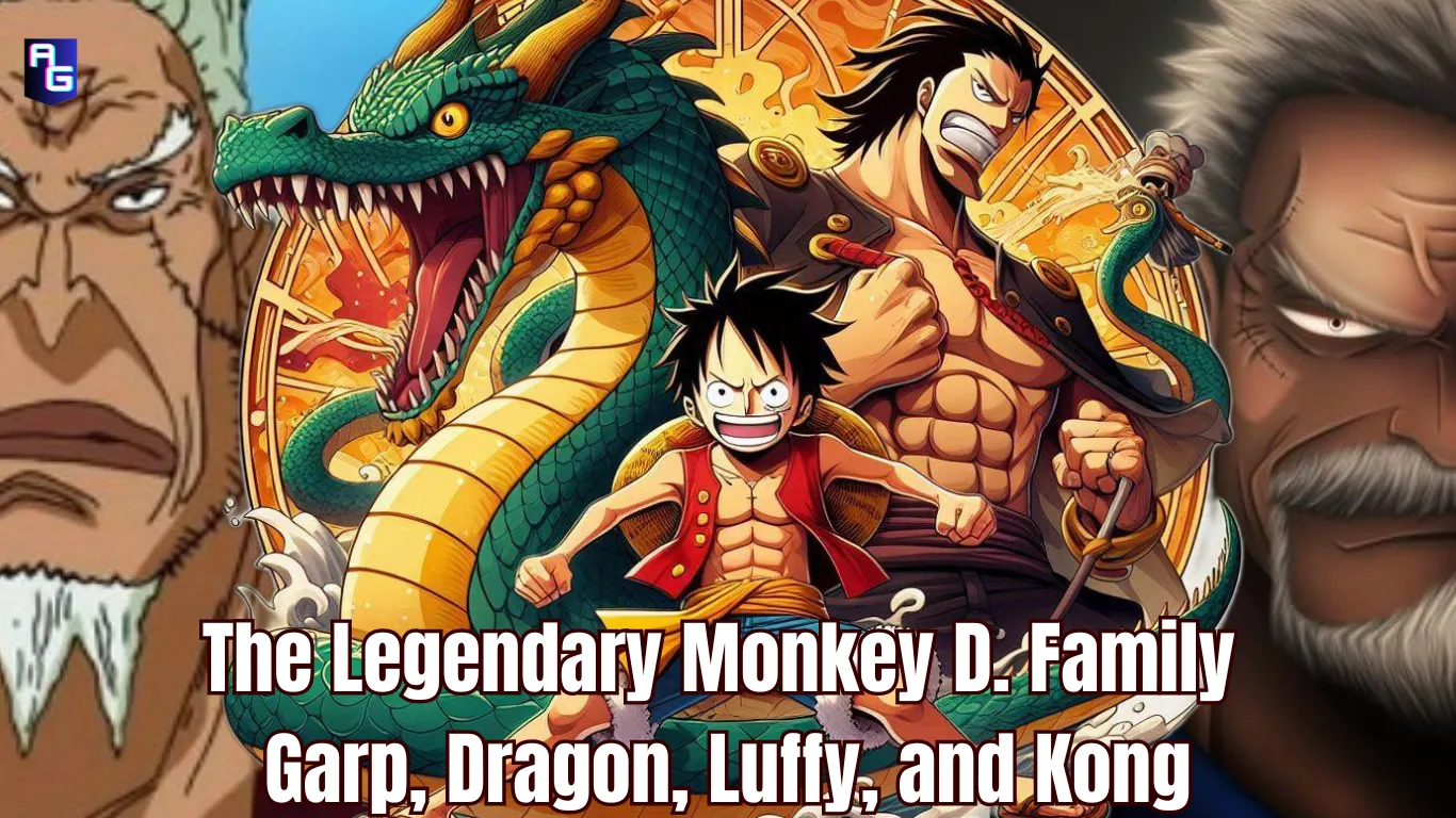 The Legendary Monkey D. Family: Garp, Dragon, Luffy, and Kong - 2024 ...